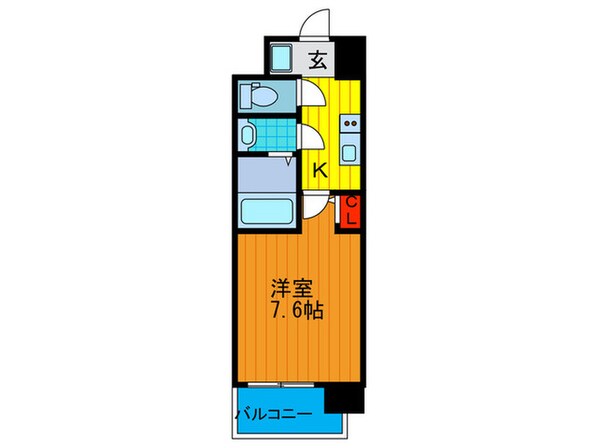 リッツ加島の物件間取画像